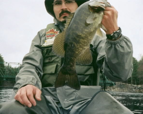 Cold water smallie action!
